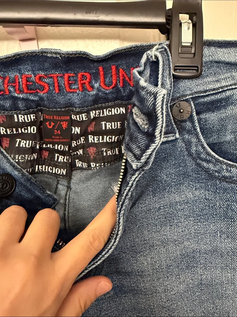 Mens True Religion denim shorts bundle